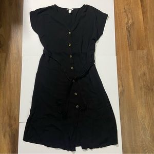 Black maxi H&M maternity dress size XL NEVER WORN